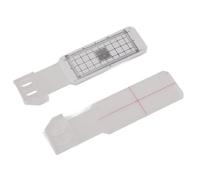 Tnfeeon Moniteur de Fissure Standard avec une Plaque Acrylique Portable Légère pour L'utilisateur pour la Construction et la Décoration, Moniteur de Fissure dans le Coin de L'histoire, Mesure de