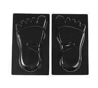 Tnfeeon Moule à Empreintes de Pieds, Matériau ABS, Crée des Pierres de Béton Uniques pour les Allées de Jardin, Moules Réutilisables pour les Cours et les Patios