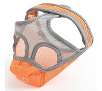 Tnfeeon Muselière pour Chien à Museau Court, Légère et Respirante Qui Empêche Les Morsures et Les Aboiements pour Bouledogue Français et Carlin, Sangle Réglable pour la Marche Quotidienne