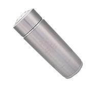 Tnfeeon Nano-Energy Balance Portable Bouteille D'eau Alcaline pour L'adaptation et le Soulagement de la Maladie du Yin et du Yang, Nano Cup Flask pour une immunité Accrue Rouge Durable (SILVER)