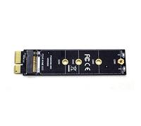 Tnfeeon NVME M.2 vers PCI-E 3.0 1X Carte Adaptateur M clé NGFF Convertisseur Module Prise en Charge 2230 2242 2260 2280 Taille SSD pour Lite-on