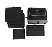 Tnfeeon Organiseur de Valise Pliable, Boîte de Rangement étanche pour Coffre de Voiture, 95 Litres, Conception Peu Encombrante pour les Voyages en Famille, les Aventures en Camping et une Utilisation