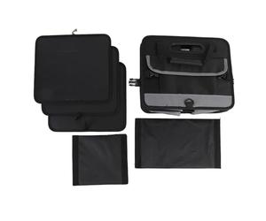 Tnfeeon Organiseur de Valise Pliable, Boîte de Rangement étanche pour Coffre de Voiture, 95 Litres, Conception Peu Encombrante pour les Voyages en Famille, les Aventures en Camping et une Utilisation