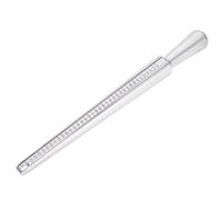 Tnfeeon Outil de Mesure des Doigts en Métal pour un Dimensionnement Précis des Alliances à la maison. Conception Légère et Portable Garantissant un Ajustement Parfait pour les Tailles Américaines 3