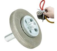 Tnfeeon Outil de Pointe de la Grindstone à Longue Durée pour la Planification des Ciseaux de Forage à Outils Forts de 5,6 Cm 180 Grain, 360 Grain, 600, 800 pour L'affûtage des Couteaux (360 mailles)