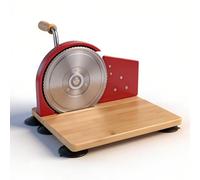 Tnfeeon Outil de Tranchage à Manivelle, Lame en Acier Inoxydable d'épaisseur Réglable pour les Sandwichs au Levain, Griller des Tranches Uniformes, Cuisson Maison, pain Manuel Essentiel de