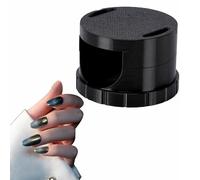 Tnfeeon Outil Magnétique pour Ongles en Perles de Verre 3D avec Aimant en Forme de U, Base Ergonomique à Rainure pour les Doigts pour Vernis à Ongles Magnétique et Nail Art œil de Chat