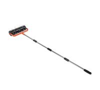 Tnfeeon Outils de Jardinage, Cultivateurs et Motoculteurs Aérateur de Pelouse 42 Pointes Poignée Réglable, Aérateur à Roulement Manuel Pelouse pour Outils de Jardinage de Jardin, Roulement en Acier