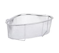 Tnfeeon Panier de Crépine d'évier, Filtre à Mailles Fines en Acier Inoxydable pour évier d'angle 8,7 X 6,9 X 3,4 Pouces Outil de Lavage et de Séchage des Légumes de Cuisine Domestique pour une