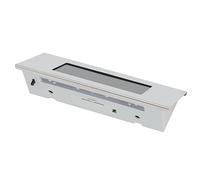 Tnfeeon Panneau d'adresse Solaire en Acier Inoxydable étanche, Lumière LED pour Numéros de Maison avec Lueur Blanche pour une Utilisation en Extérieur