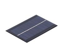 Tnfeeon Panneau Solaire 5 V Polycristallin, Mini Panneau de Charge Efficace, Sortie 1 W, 9,9 X 7,1 Cm, Léger pour Camping, Camping-car, Bateau, Projets Extérieurs avec Courant 0-200 MA, Convient
