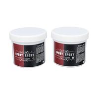 Tnfeeon Pâte à Modeler en 2 Parties, 500g Chacune, Argile Auto-séchante,