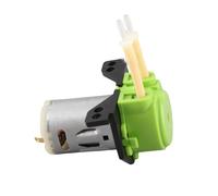 Tnfeeon Petite Pompe Péristaltique Doseuse en Plastique pour Eau de Laboratoire d'aquarium 0 à 500 Tr/min pour Liquides