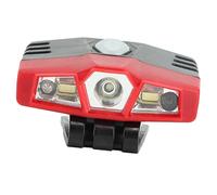 Tnfeeon Phare LED COB Rechargeable, Haute luminosité, Batterie 1200 MAh, Autonomie de 10 Heures, Poids Léger de 0,2 Kg, pour la Pêche, le Camping, la Randonnée, Utilisation d'urgence, Double Mode