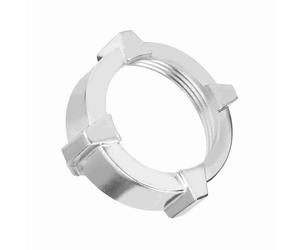 Tnfeeon Pièces d'écrou de Hachoir à Viande Domestique, Remplacement en Alliage d'aluminium pour Hachoirs à Viande électriques, Faciles à Nettoyer et à Installer, Idéales pour un Usage Domestique