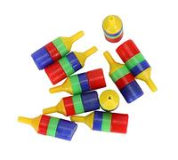 Tnfeeon Pierres à Air d'aquarium, Diffuseur de Bulles en Plastique coloré, Aérateur Cylindrique 10 Pièces pour Aquariums et