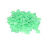 Tnfeeon Pierres Lumineuses, Galets Fluorescents Colorés, Résine de Haute qualité, Décoration Extérieure Accrocheuse pour Allées de Jardin et Décoration de la Maison (Bleu verdâtre)