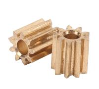 Tnfeeon Pignon de Moteur en Laiton, Pièces de Rechange à 9 Dents