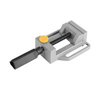 Tnfeeon Pince de Table Plate en Alliage D'aluminium, Ouverture Rapide, | Corps en Alliage D'aluminium, Mâchoires Anti-traces, Ouverture de Serrage de 2,4 Pouces, pour Perceuse à Colonne, Travail