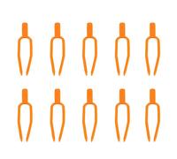 Tnfeeon Pinces à Vigne de Jardin, Sécurisez Facilement Les Chemins de Fraises et Les Vignes de Pastèque avec Un Design au Point de Croix, Ensemble Réutilisable de 100 Pièces pour Les Jardiniers