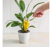 Tnfeeon Piquets d'arrosage Automatique avec Queue en Céramique pour Intérieur et Extérieur, Plantes en Pot, Fleurs, Vacances, Jardin, Bureau, Outil d'arrosage Automatique Goutte à Goutte, Lampe en