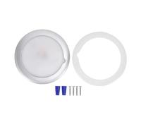 Tnfeeon Plafonnier Dôme LED Haut de Gamme à intensité Variable de 6 Pouces pour Camping-Car, avec Interrupteur Tactile, étanche IP67, pour Bateau, Yacht, Van, Camion, éclairage