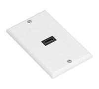 Tnfeeon Plaque Murale Transmission de Signal 4K Haute Vitesse Installation Facile 18 Gbit/s 2,8 X 4,5 Pouces pour la Configuration de Jeu de Cinéma Maison Gestion Audio et Vidéo