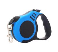 Tnfeeon Poignée Antidérapante de 5 M, Frein à Un Bouton, Corde en Nylon Extensible Automatique pour Chiens de Petite et Moyenne Taille, Laisse Rétractable pour Chien, Laisse de Marche Extensible