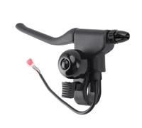 Tnfeeon Poignée de Frein pour Trottinette Électrique avec Sonnette | Remplacement de la poignée gauche du Scooter, pince de guidon de 22.2mm, alerte de cloche, antidérapante texturée, vélo de