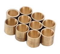 Tnfeeon Pointe en Laiton de Queue de Billard, Embouts en Cuivre de Queue de Billard de 9Mm pour Les Joueurs de Snooker et de (9MM【Édenté】)