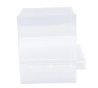 Tnfeeon Poisson à Pression Négative, Petite Cachette de Crevettes à Transmission de Lumière PMMA, Décoration Murale d'aquarium Facile à Installer pour la Maison