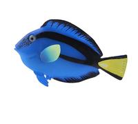 Tnfeeon Poisson de Simulation Lumineux, Silicone coloré Flottant Poissons tropicaux Aquarium décoration Aquarium Ornement(02#)