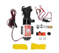 Tnfeeon Pompe de Macération 12 V GPM Auto-amorçante avec Broyeur en Acier Inoxydable pour Réservoir Déchets Camping-car, Remorque et Système Décharge des Eaux Usées Bateau