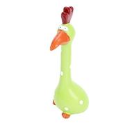 Tnfeeon pour Décoration de Jardin Extérieur, Figurine Fantaisiste, Sculpture, Ferme, Maison, Bureau, Décoration Verte Mignonne en Résine, Statue de Poulet, Statue de Poulet