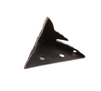 Tnfeeon Protecteurs d'angle en Laiton Antique, Pieds en Alliage de Zinc pour Décor de Boîte à Bijoux, Design Rétro Unique pour le Rangement en Bois