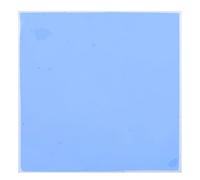 Tnfeeon Refroidissement Efficace du Processeur Thermique pour Les Plaques Graphiques, CPU du Conducteur Bleu de 100 Mm X 100 Mm X 3 Conducteur en Silicone