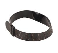 Tnfeeon Règle de Bracelet, Jauge de Poignet en Plastique Léger, Baguier Précis pour Fiançailles et Mariage, Mesure 5,9 à 9,8 Pouces