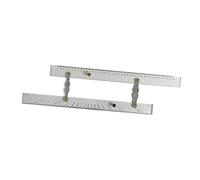 Tnfeeon Règle Parallèle en Acrylique, Haute Transparence, Outil de Navigation Facile à Transporter pour Dessiner des Lignes d'azimut sur les Bateaux et les Navires (450mm)