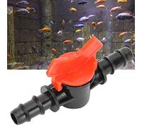 Tnfeeon Régulateur de Poisson 2 Pièces, Clapet Anti-Retour Unidirectionnel en Plastique, pour Contrôle du Débit d'eau d'aquarium et Pompe à Air, Connecteur 10mm (10mm)
