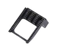 Tnfeeon Remplacement de Chien d'alimentation, Acier au Carbone, Chien d'alimentation de Machine à Coudre avec Espacement des Trous Arrière de 9,5 Mm pour les Modèles