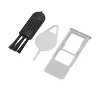 Tnfeeon Remplacement du Plateau de Carte SIM A51, Installation Facile avec Broche d'éjection pour Modèle A515U, Réparation Sécurisée de l'emplacement SIM pour Les Utilisateurs Bricoleurs (Silver)