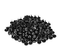 Tnfeeon Rivets, 200pcs 15 Mm Matériau en Laits, Goujon en Forme de Champignon étalon en Forme de Champignon pour Réparation et Artisanat en Cuir
