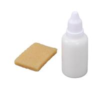 Tnfeeon Ruban de Masquage Liquide pour Artistes, Revêtement Liquide à Séchage Rapide avec Gomme 30ml, Fournitures d'art Blanches pour Techniques de Peinture