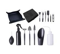 Tnfeeon Set Planting Set 15 Pièces Kit de Transplantation Succulente bonsaï Outils à Main Sac de Rangement Soins des Plantes d'intérieur Sécateur Ciseaux Jardin bonsaï Outils Bonsai Tools (Tapez 2)