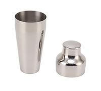 Tnfeeon Shaker à Cocktail Simple et Moderne de Style Français, Mélange isolé à Double Paroi pour Garder les Boissons Fraîches sans Condensation, Couvercle Doseur Inclus pour une Mesure Précise de