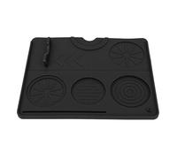 Tnfeeon Silicone de qualité Alimentaire, Support Antidérapant pour Marc de café, s'adapte à la Plupart des Machines et Idéal pour les Baristas et les Brasseries maison. Tapis de Bourrage pour