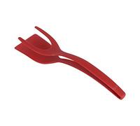 Tnfeeon Spatel Résistance à Haute Température pour les œufs Steaks Steaks Fishs, Outils Confortables pour la Cuisine 1 X Barbecue Spatule (rouge)