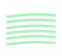 Tnfeeon Spirale de Reliure à Bobine, Peigne de Reliure à Feuilles en Plastique de 20 Pièces, Diamètre Intérieur de 13 Mm pour une Utilisation au Bureau et en Classe (#16)