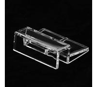 Tnfeeon Support de Couvercle en Verre pour Aquarium, Clips de Support en Acrylique pour Aquariums, Installation Facile avec Plusieurs Tailles pour Les (12mm)