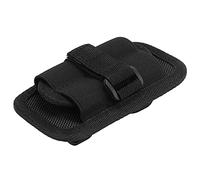 Tnfeeon Support de Lampe de Poche, Pochette de Torche Rotative en Nylon 18 à 35 Mm, étui de Ceinture à 360 Degrés pour la Randonnée en Plein Air, l'escalade, Le Travail sur Le Terrain, Noir, (402#)